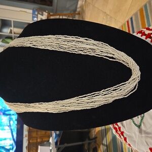 Vintage White Seed Necklace